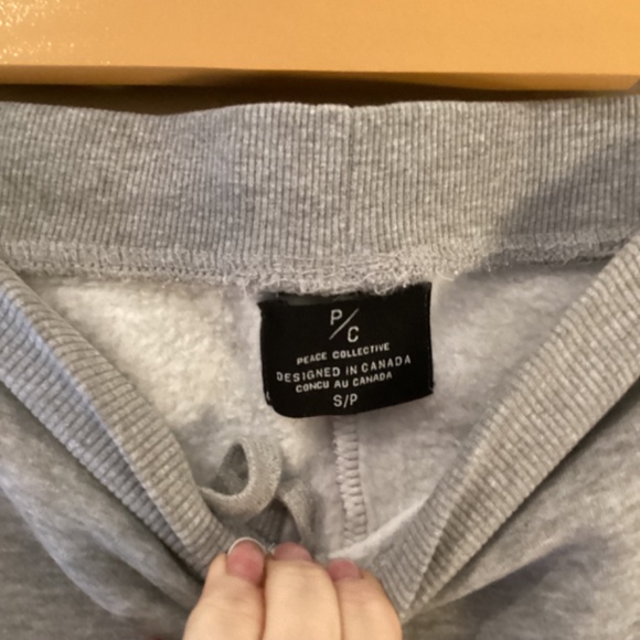 Peace Collective ‘Home is Toronto’’ Premium Joggers - Marled Gray - Size Small - Picture 5 of 8